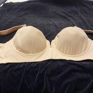 Convertible Strapless/Tube Support Bra in Nude